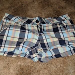 Plaid shorts